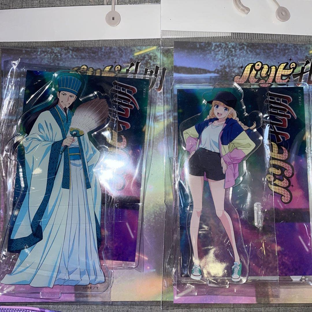 4種　パリピ孔明　諸葛孔明　月見英子　ポーチ　アクリルスタンド　アクスタ Amazon.co.jp: 4種 パリピ孔明 諸葛孔明 月見英子 ポーチ